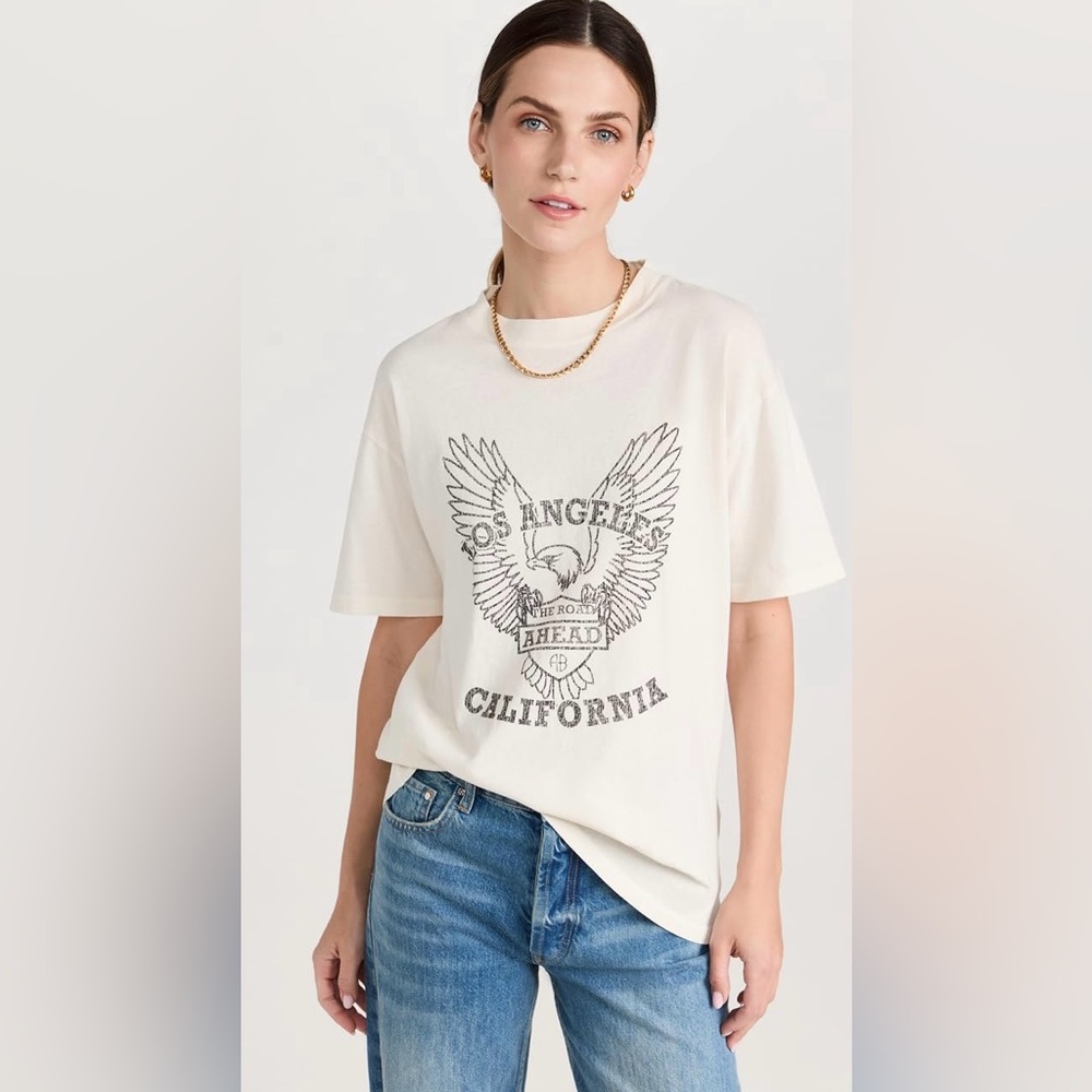 Anine Bing Milo T-Shirt Los Angeles Eagle